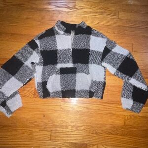 long sleeve puffy sweater from Shein